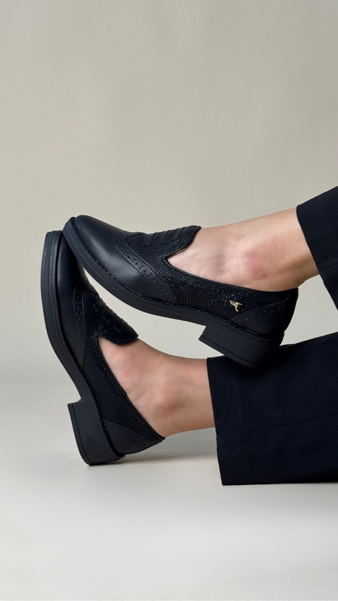 Piton Camel Penny Loafer