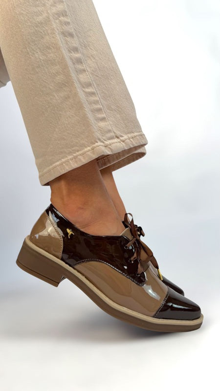 Derby Cap Toe Chestnut