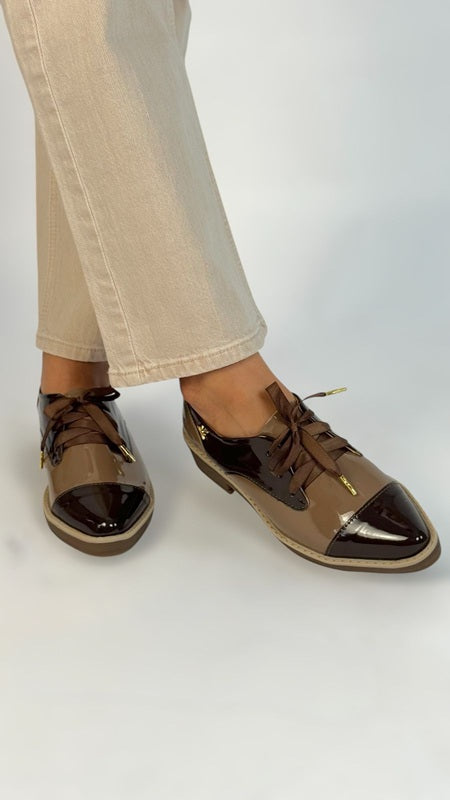Derby Cap Toe Chestnut