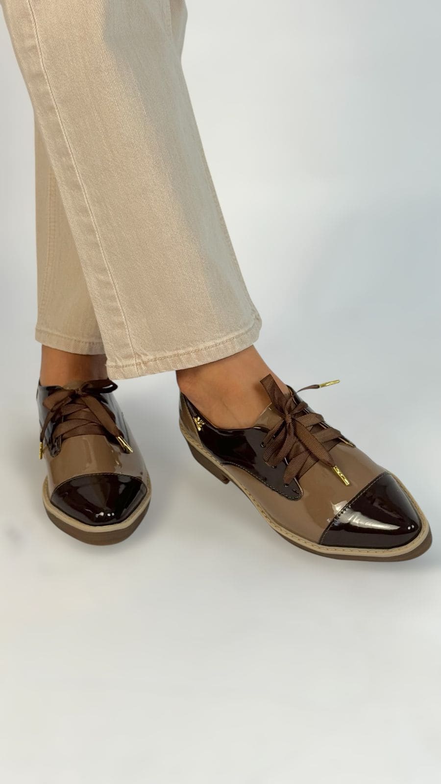 Derby Cap Toe Chestnut