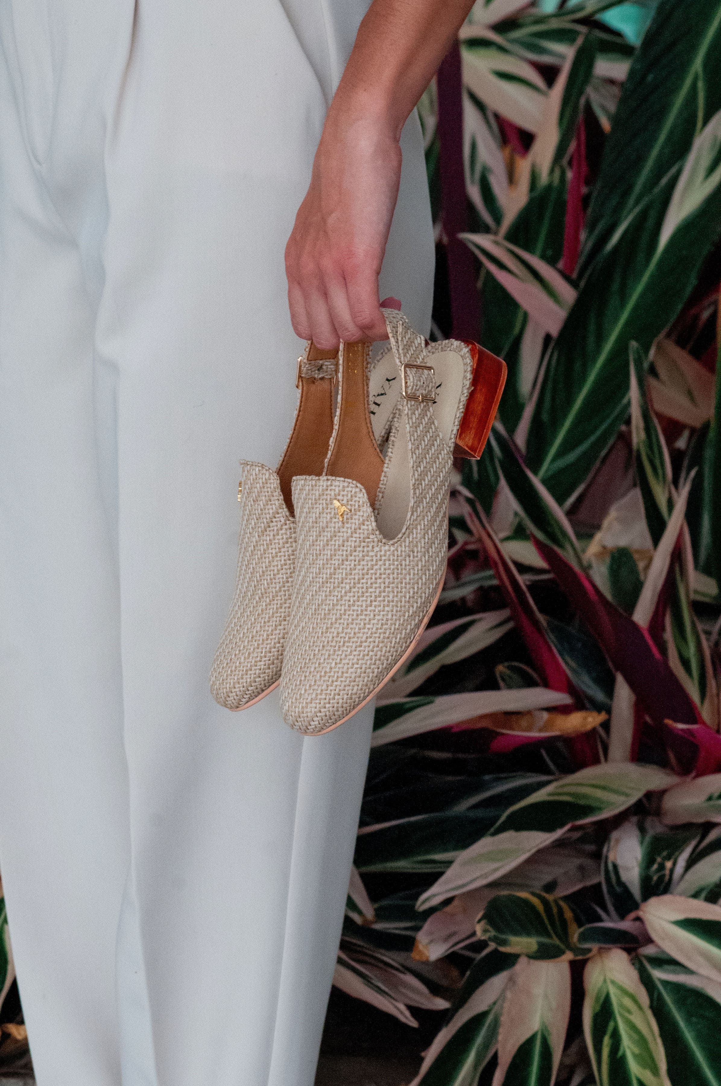 Slingback Clásico Gaucho Beige