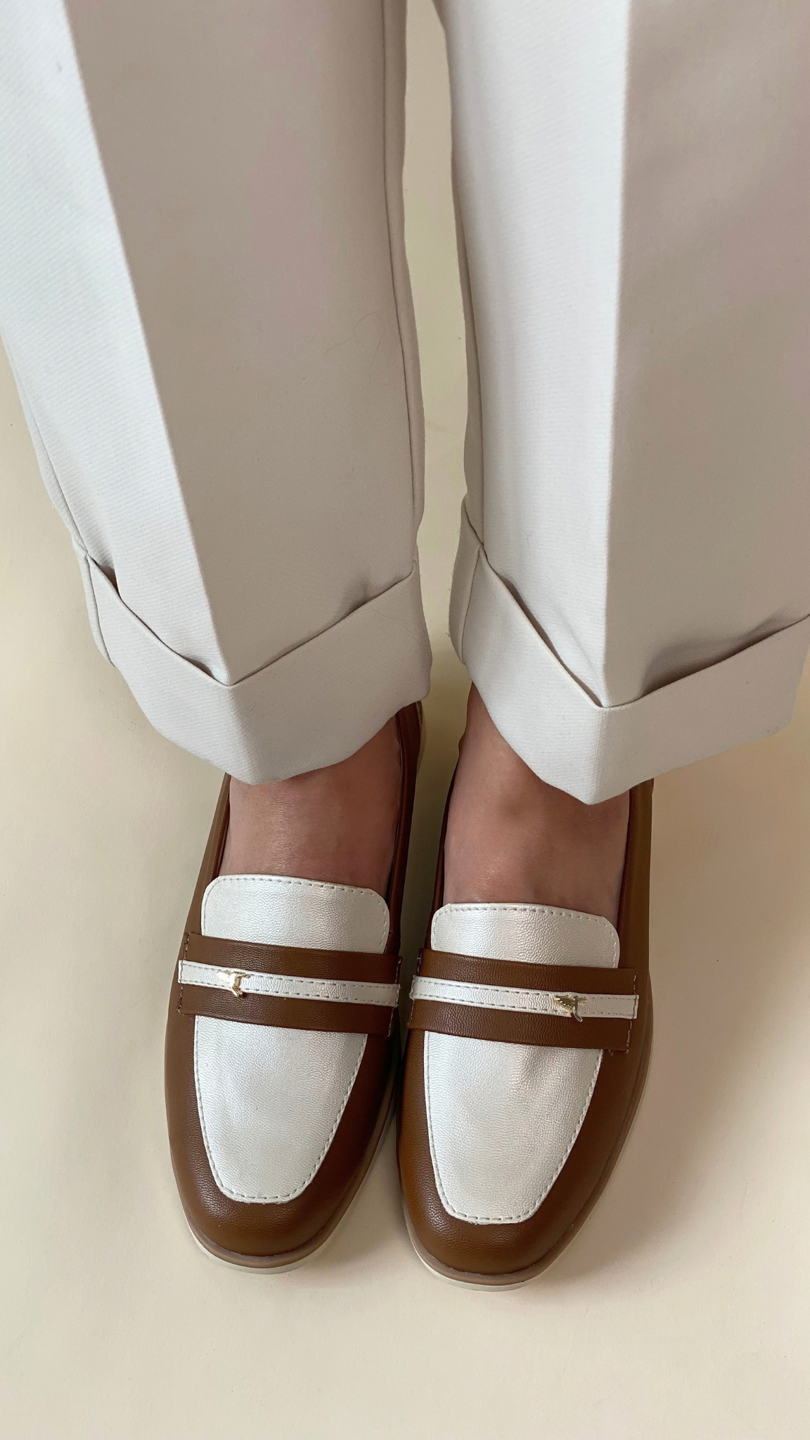 Mocasín Antifaz Camel