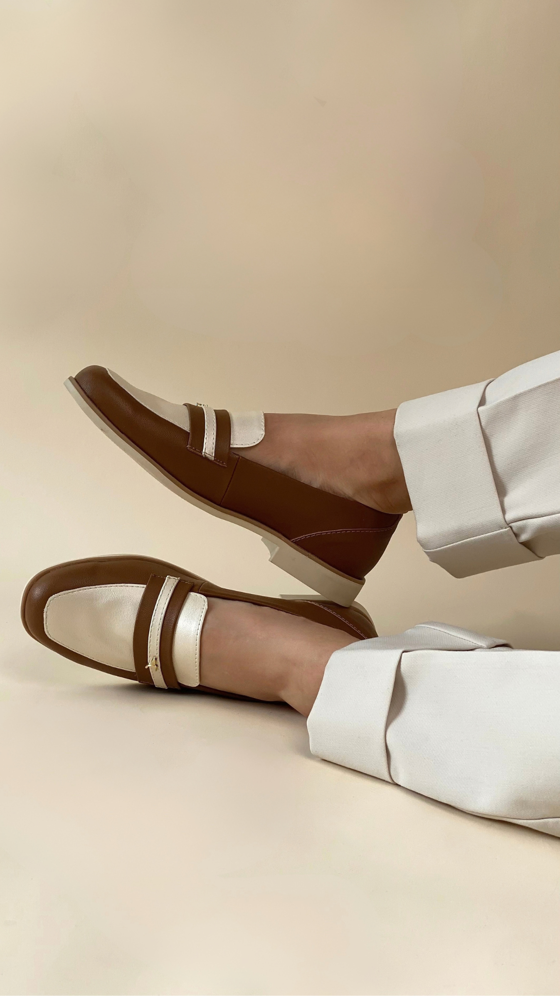 Mocasín Antifaz Camel