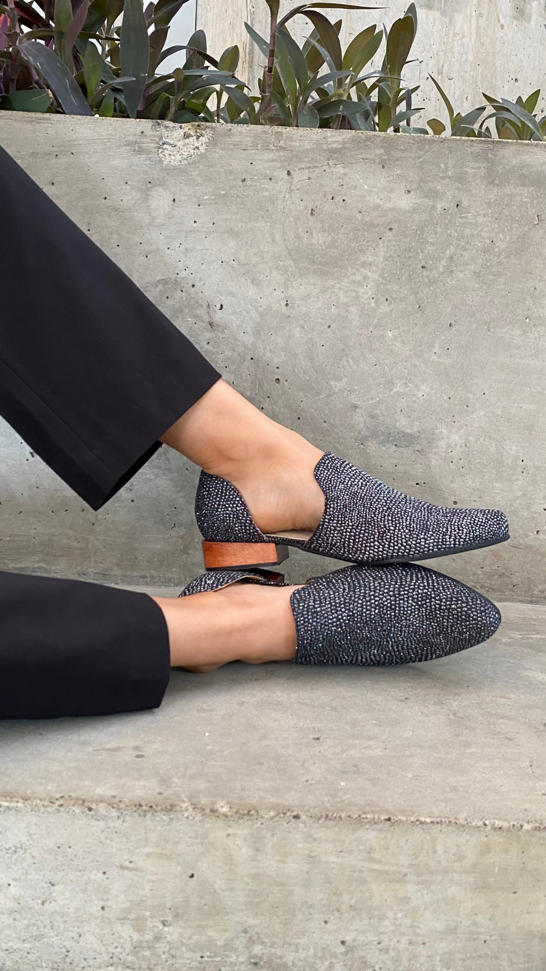 Mocasín Cut-Out Arlet Negro