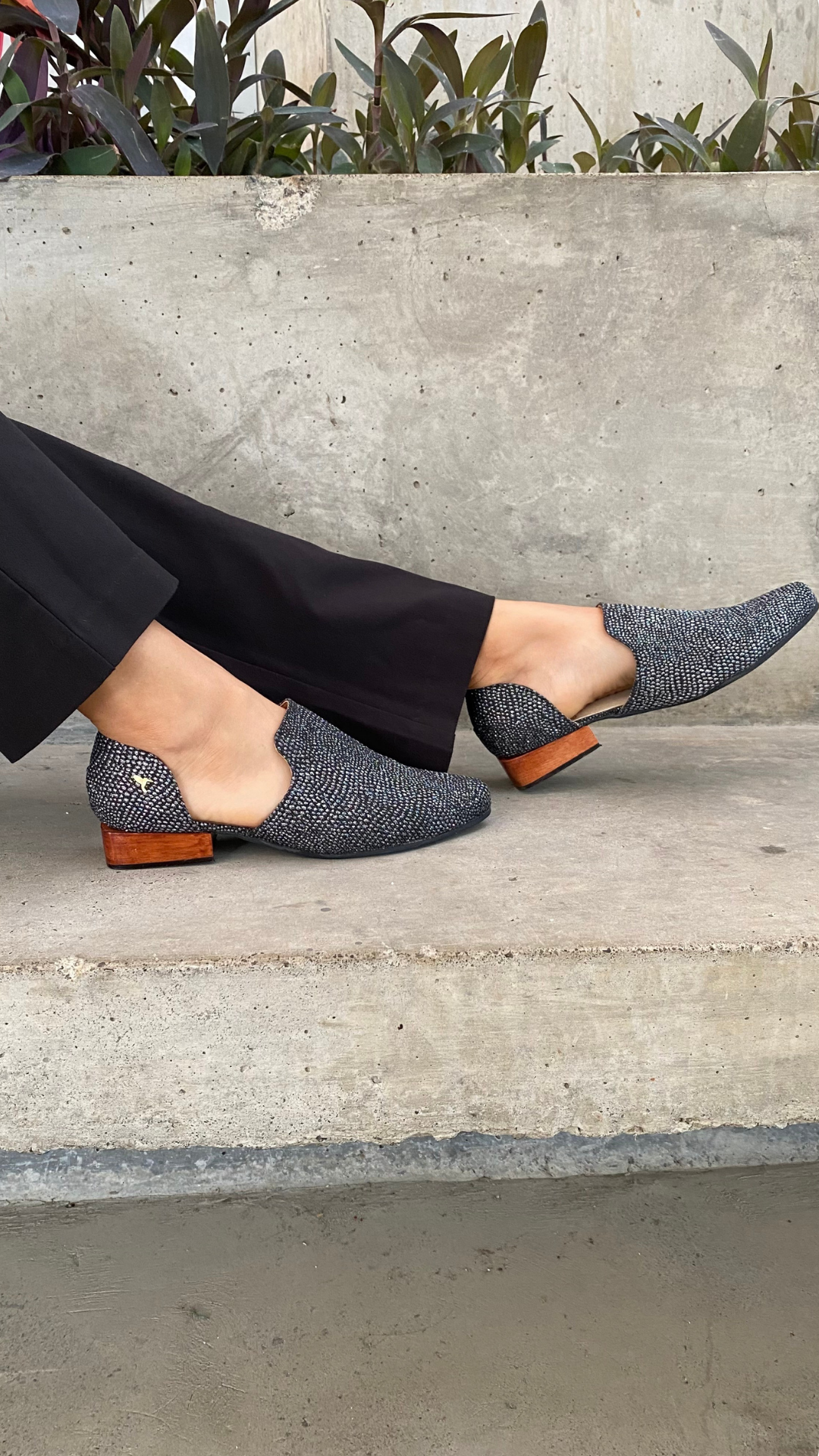 Mocasín Cut-Out Arlet Negro