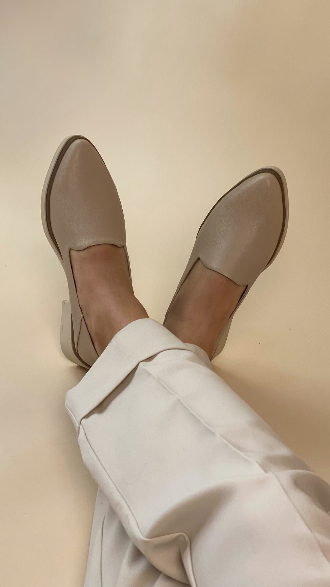 Piton Camel Penny Loafer