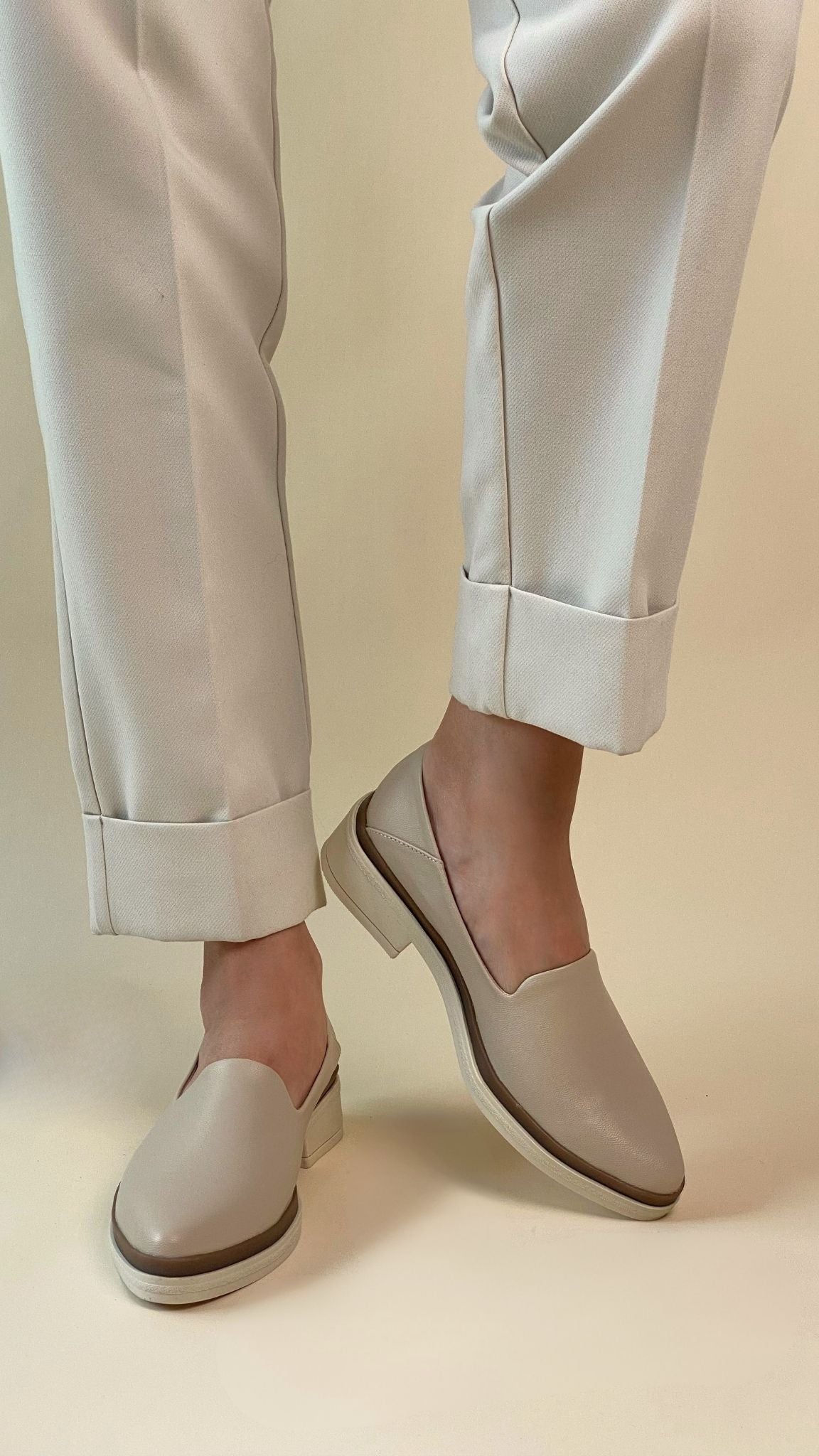 Piton Camel Penny Loafer