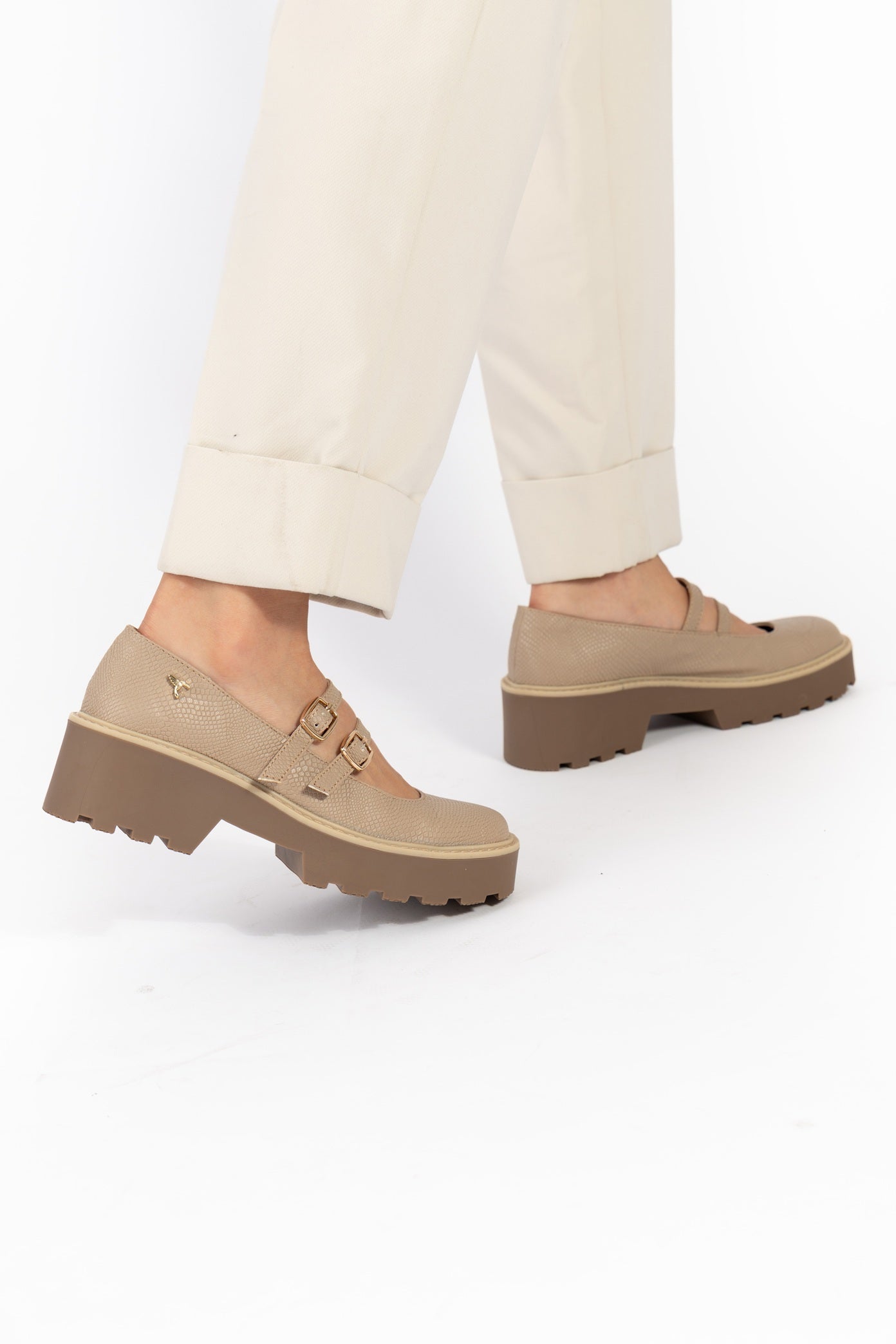 Mary Jane Double Strap Punta CuadradaSerpentus ostion