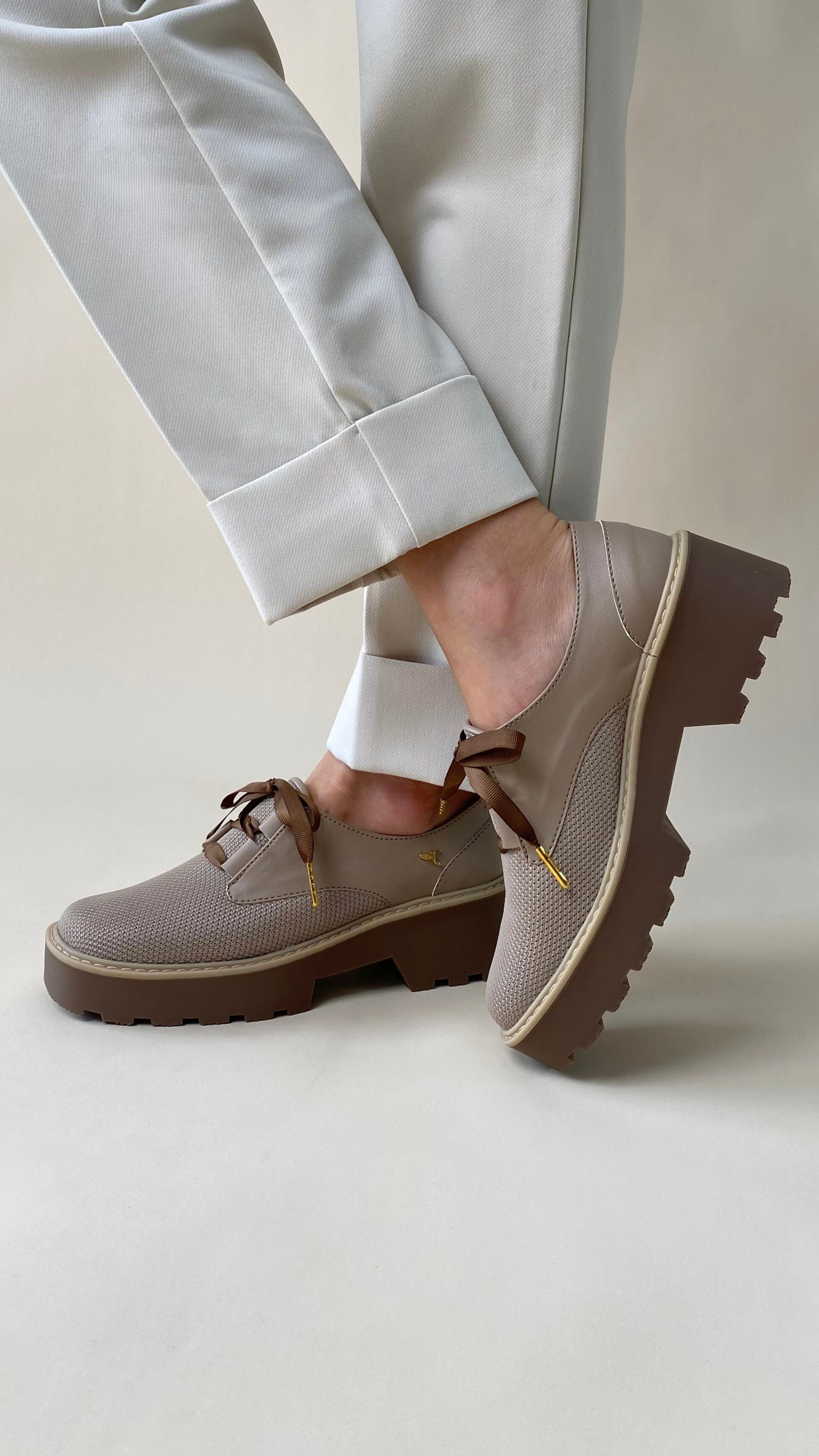 Square Toe Derby Oyster