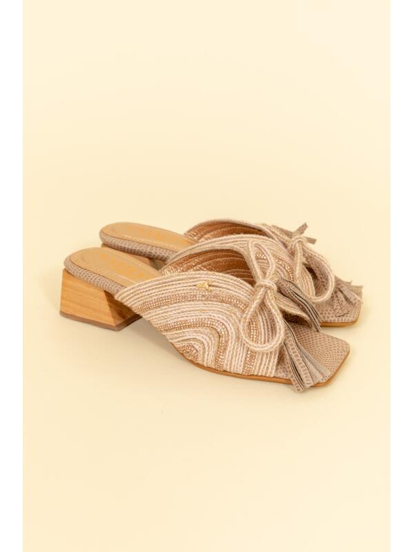 Sandalia Yute Taupe