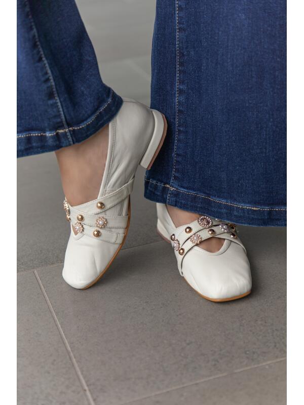 Flat Joya Blanco Ostra