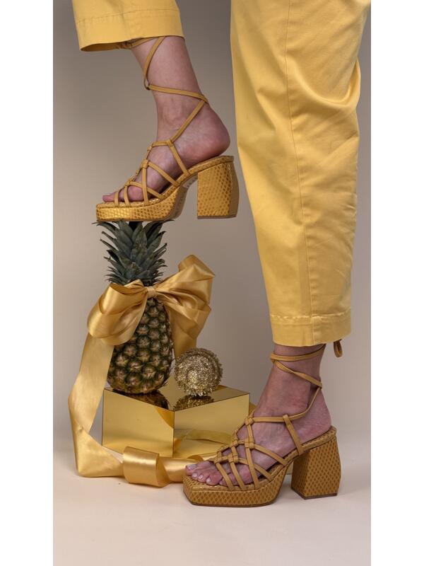Handmade Roman Sandals Gold