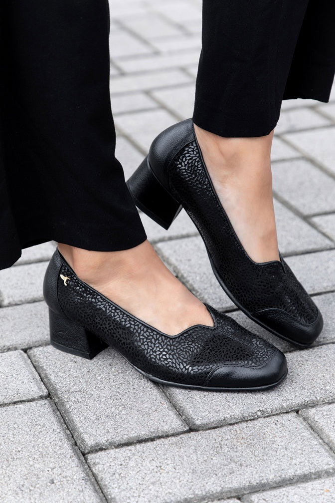 Mocasín Formal Negro