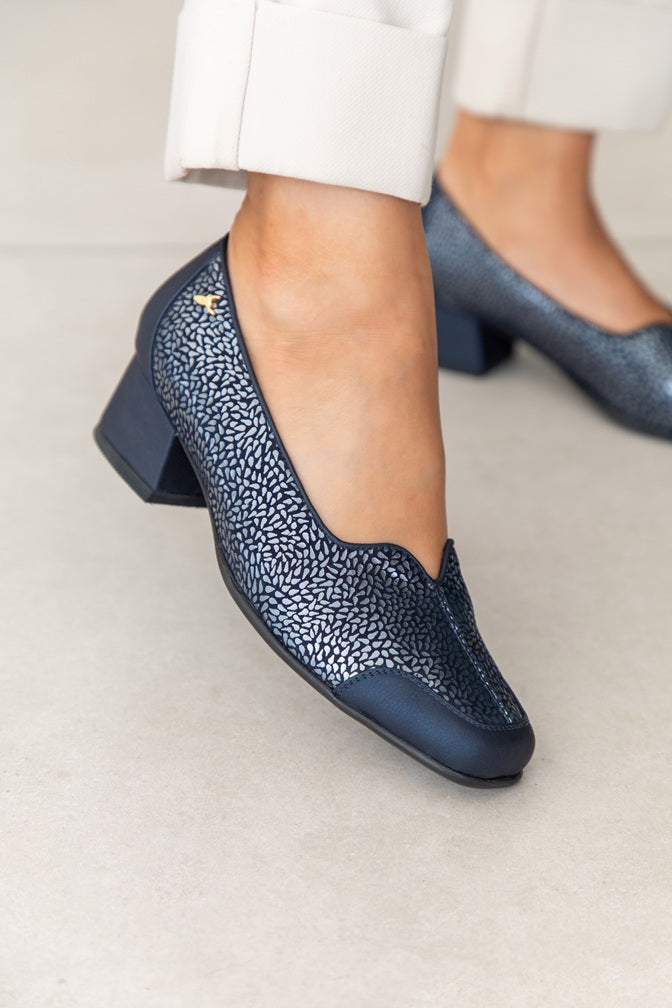 Mocasín Formal Azul