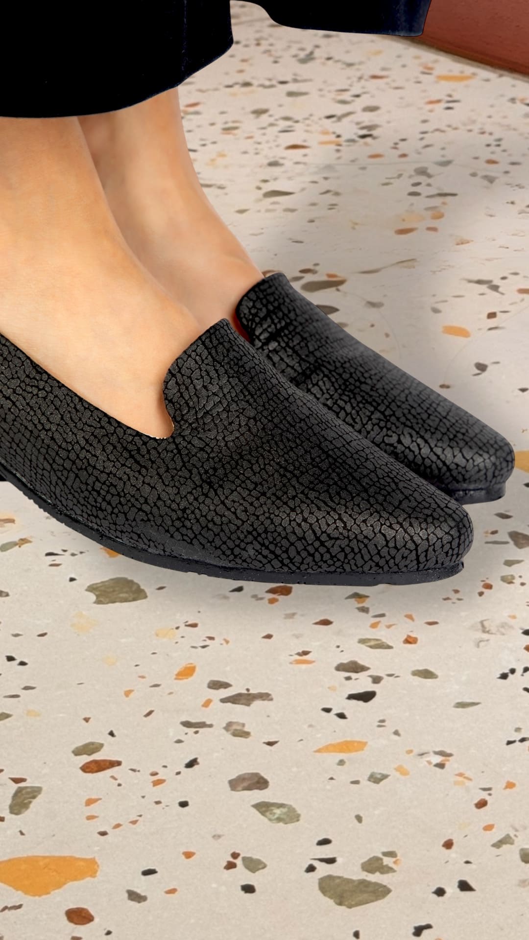 Mocasín Clásico Formal Negro-Liso