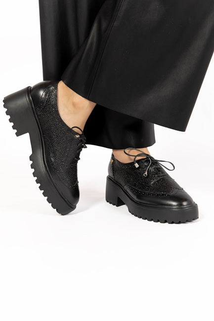 Oxford Clásico Chunky Negro