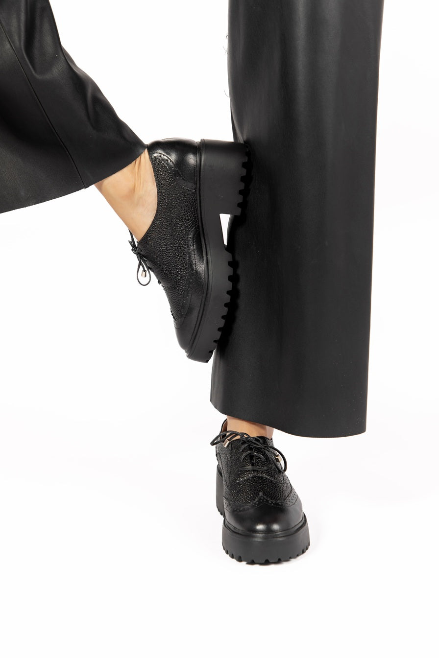 Oxford Clásico Chunky Negro