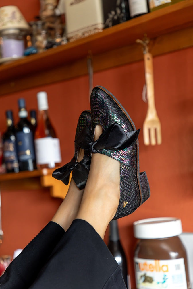 Mocasín Lazo de Cinta Fantasia