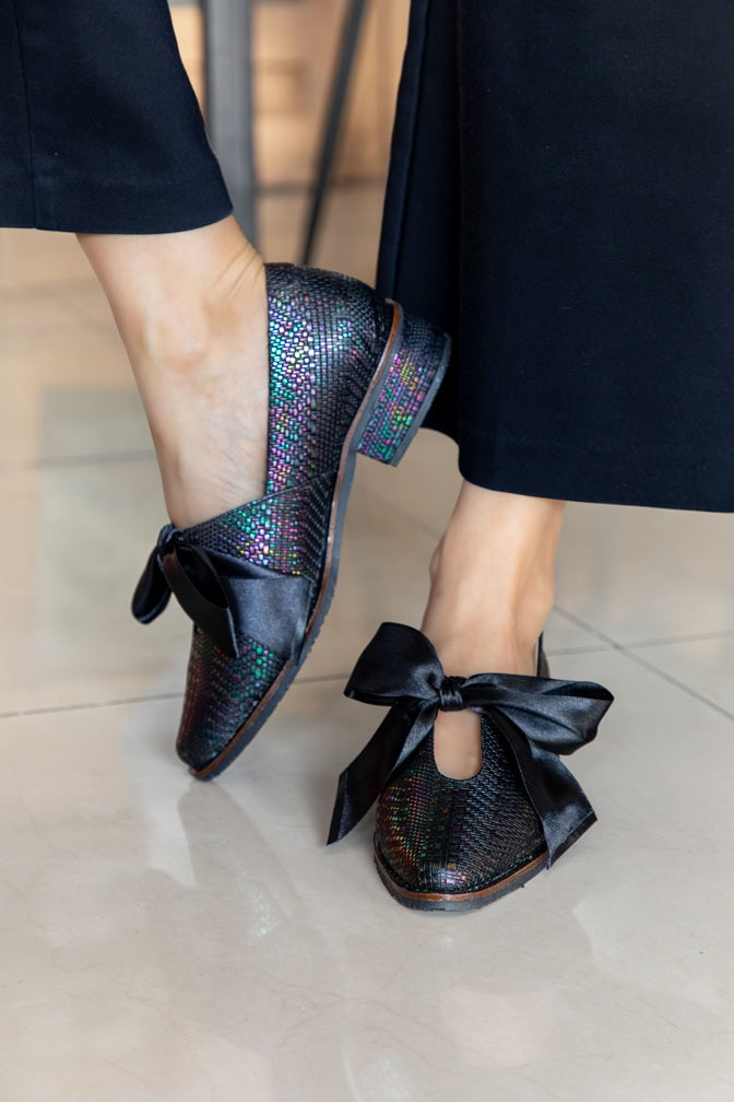 Mocasín Lazo de Cinta Fantasia