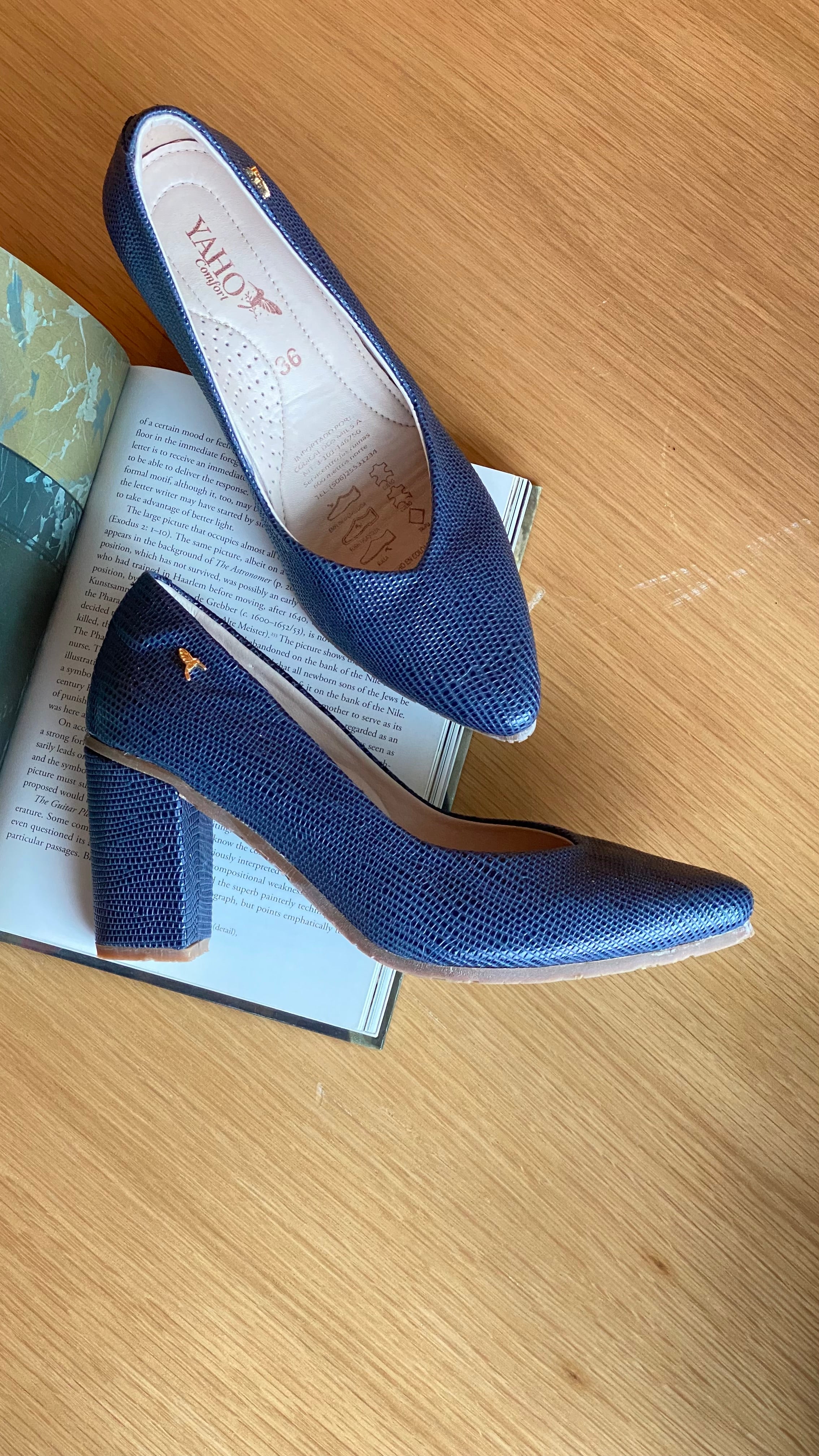 Tacón Working Girl Azul