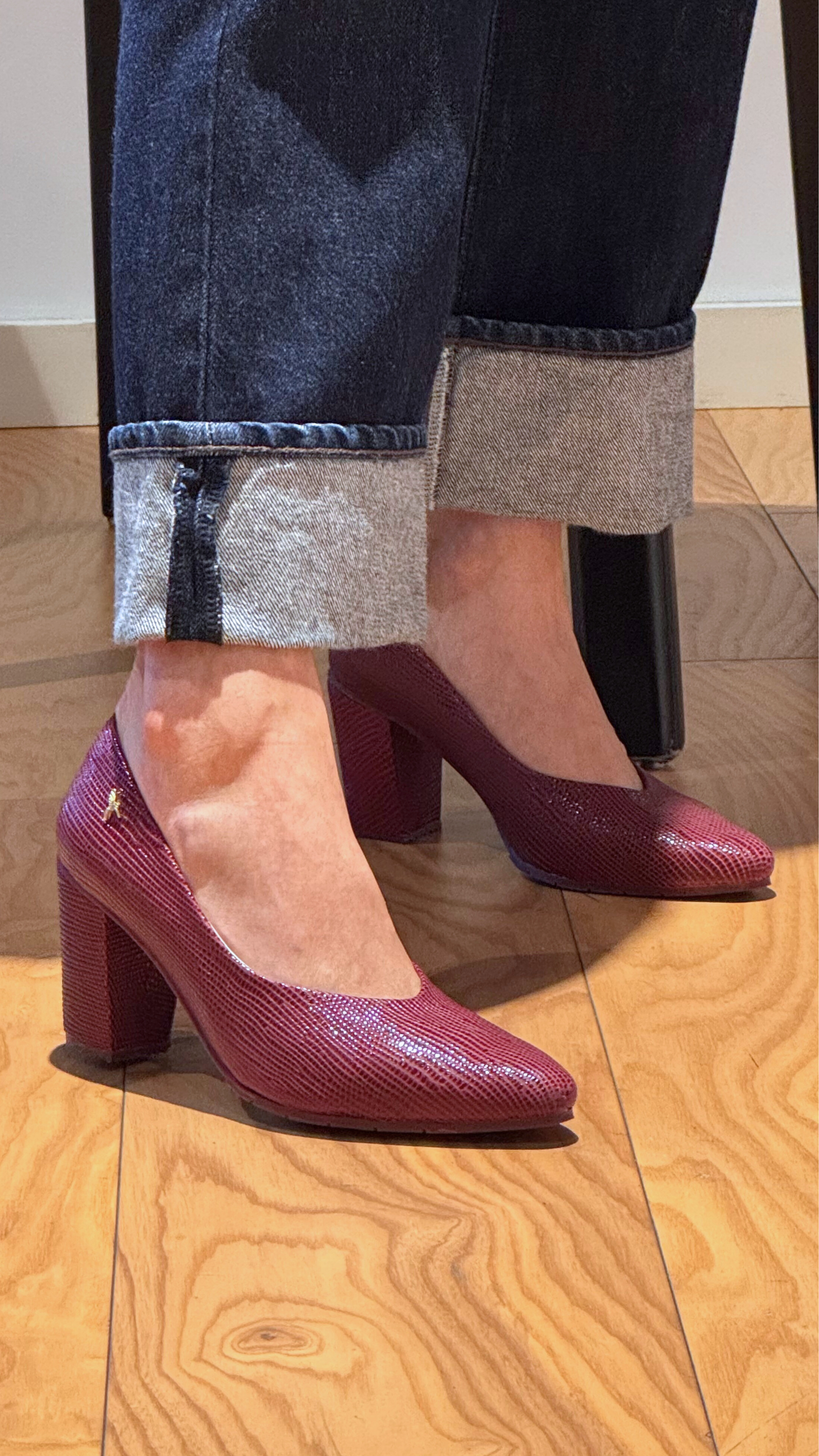 Tacón Working Girl Vino