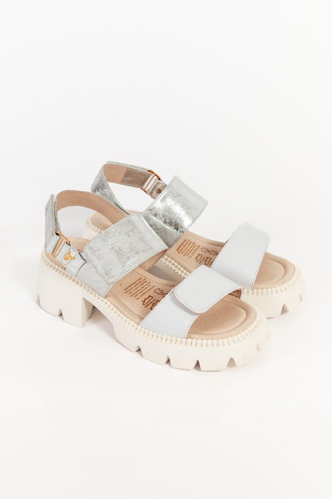 Sandalia Chunky Blanco Gala