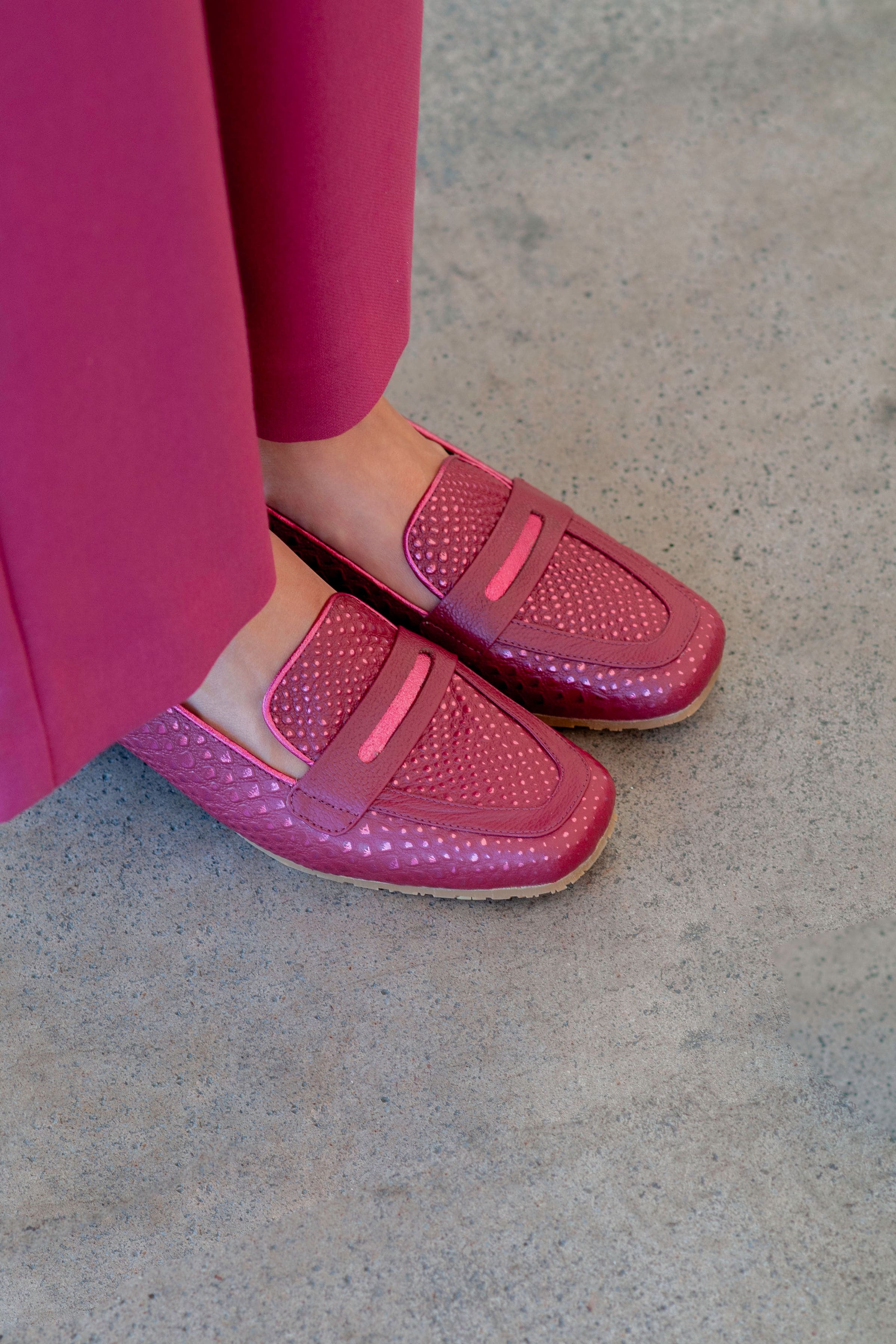 Mocasín Rojo Timeless