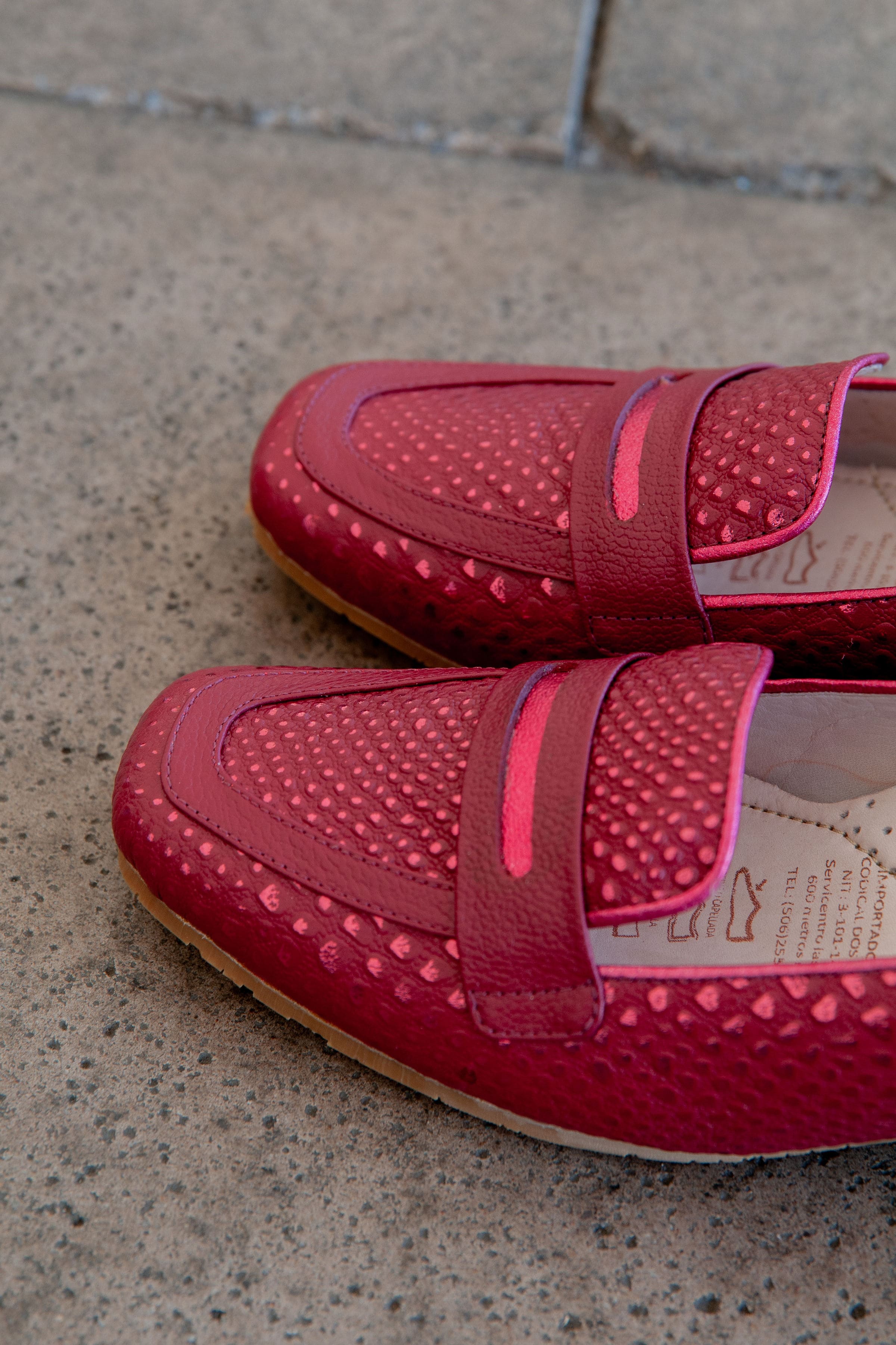 Mocasín Rojo Timeless