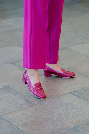 Mocasín Rojo Timeless