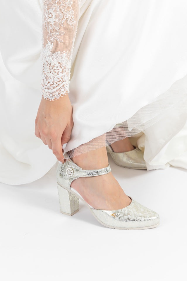 Tacón Beige Beige White Future