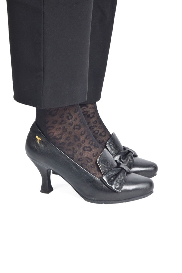 Tacón Negro Liso Working Girl