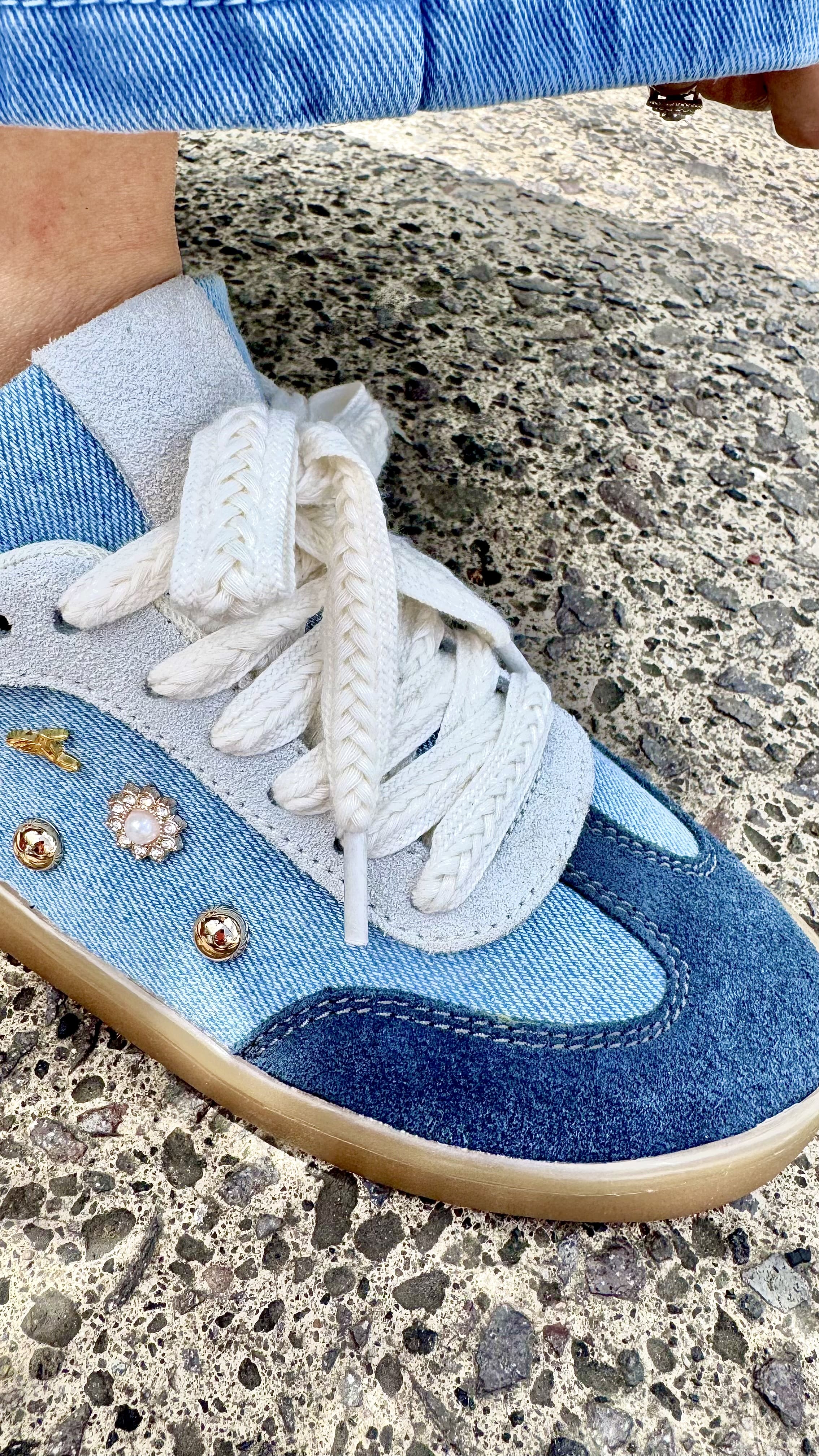 Tenis Clásica Urbana Azul-Mezclilla