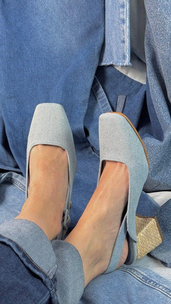 Slingback Atemporal Mezclilla