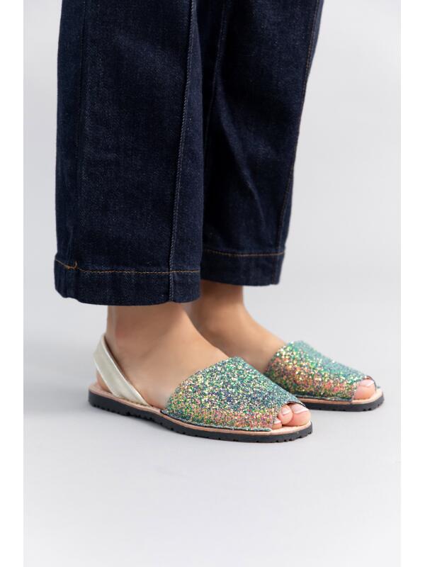 Abarcas Española Glow Glitter