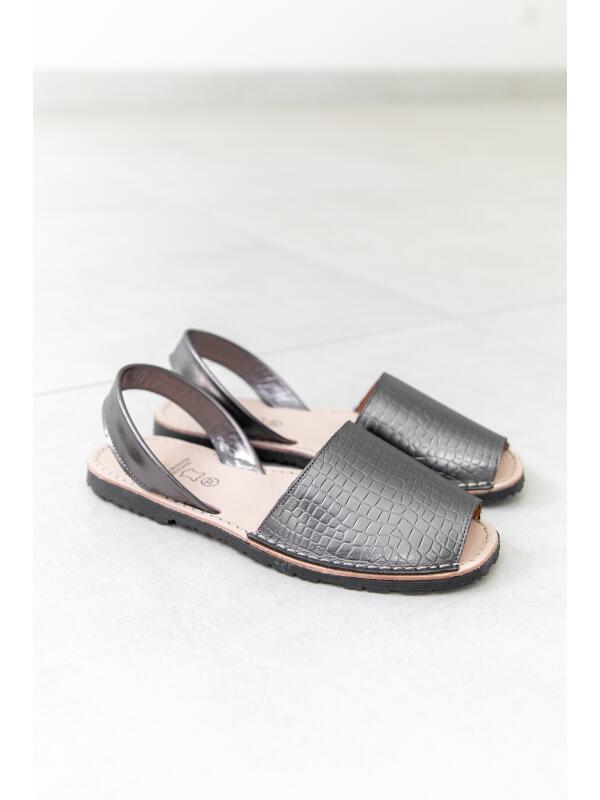 Abarcas Española Metalica Plomo