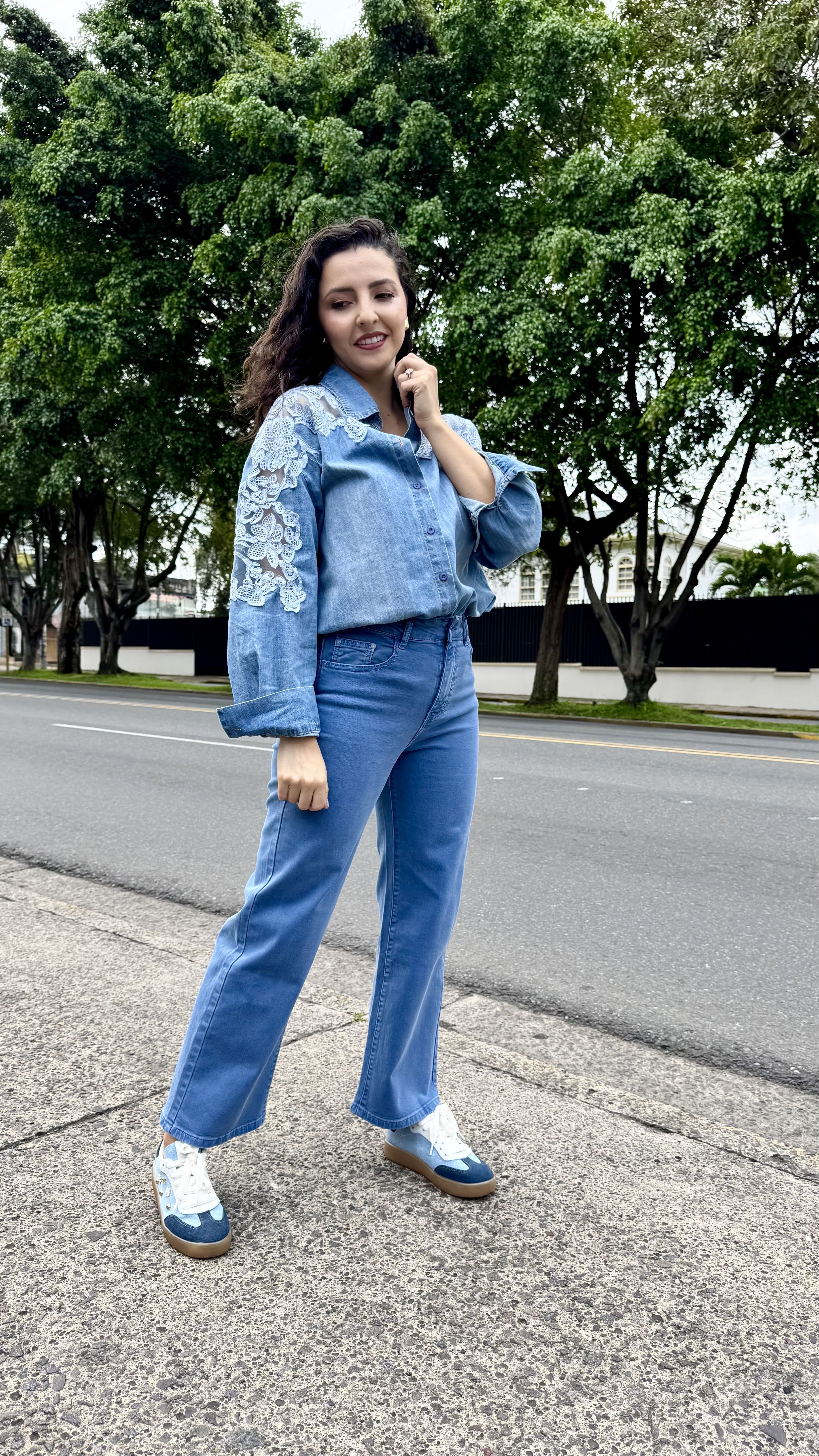 Jeans Clasico Celeste