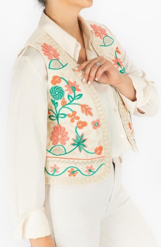 Beige Vest